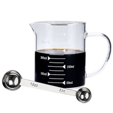 칼딘 양면 계량 스푼 + 계량 서버 컵 MS-01, 실버, 350ml, 1세트 주방용품/주방잡화 반품 최저가 12,190원