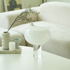 스피아노 페블 단스탠드 SS-3630S, 화이트 + 투명 홈인테리어/조명/스탠드 반품 최저가 40,290원