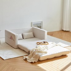 아이와비 코니 데이베드 접이식 패브릭 소파베드, 오트밀 베이지 홈인테리어/싱글하우스 반품 최저가 189,000원