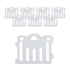 아누리 쁘띠베이비룸 안전가드 울타리 8p 세트, 화이트, 1개 완구/취미/실내대형완구 반품 최저가 48,760원