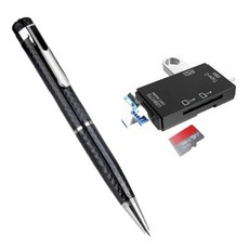 최대 1600시간 저장 장시간 녹음가능 가볍고 깨끗한 음질 디큐브 소형 볼펜녹음기, VR-7000, 블랙 가전디지털/1인방송 전문관 반품 최저가 33,040원