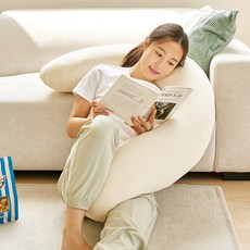 베네폼 그린폼칩 바디필로우, 크림 홈인테리어/침구 반품 최저가 12,630원