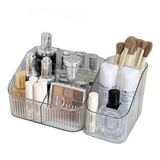 부스마켓 깔끔정리 화장품 보관함 3구 + 4구 세트, 투명, 1세트 생활용품/수납/정리 반품 최저가 6,480원