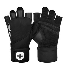 하빈져 프로 리스트랩 글러브 2.0 헬스장갑, 블랙, 1세트 스포츠_레저/홈트레이닝 반품 최저가 33,360원