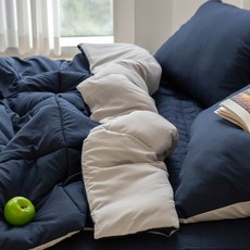 해밀홈 베이직 차렵이불 베개 세트 홈인테리어/FW 침구샵 반품 최저가 25,940원