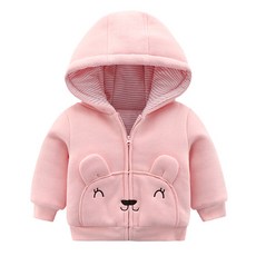 엠케이 아동용 핑크베어 후드 점퍼 출산/유아동/유아동패션 반품 최저가 12,880원