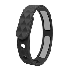 로이윙 다이아 실리콘 팔찌, 블랙, 1개 자동차용품/부품/안전/공구 반품 최저가 6,390원