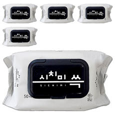 시치미 쓱 자동차 세정 티슈, 50개, 5세트 자동차용품/세차/카케어 반품 최저가 12,010원