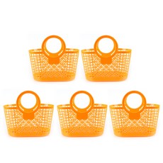 유니아트 시장바구니 5p, 주황, 1세트 완구_취미/역할놀이 반품 최저가 5,460원