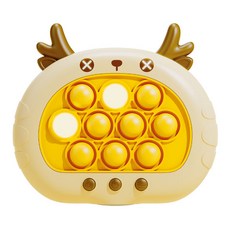 레츠토이 톡톡 푸쉬팝 게임기 사슴, 혼합색상, 1개 완구/취미/보드게임 반품 최저가 5,240원