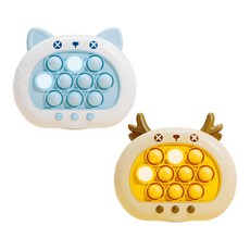 레츠토이 톡톡 푸쉬팝 게임기 고양이 + 사슴 세트, 혼합색상, 1세트 완구/취미/보드게임 반품 최저가 6,670원