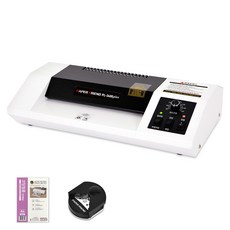 현대오피스 페이퍼프랜드 4롤러 코팅기 + 코팅지50매 + 코너라운더 HR-101, PL-3400 Plus, A4 문구/오피스/사무용품 전문관 반품 최저가 96,250원