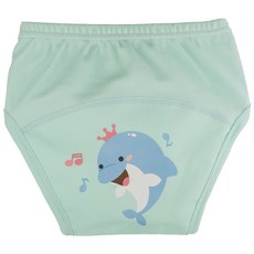 아가짱 유아용 프랜들리 배변훈련팬티, 하늘색(돌고래), 1개 생활용품/배변훈련팬티 반품 최저가 5,510원