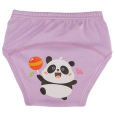 아가짱 유아용 프랜들리 배변훈련팬티, 보라색(팬더), 1개 생활용품/배변훈련팬티 반품 최저가 4,690원