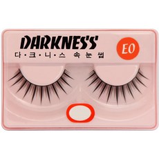 다크니스 인조 속눈썹 EO + 접착제 세트, 블랙, 10개 뷰티/뷰티소품 반품 최저가 19,920원