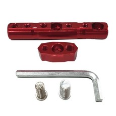 우리파파 오토바이 핸들 크로스바 멀티바 확장 브라켓 거치대, 레드, 1개 자동차용품/오토바이용품 반품 최저가 7,320원