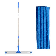 크린메이트 프리미엄 슬림밀대 + 도톰패드 2단봉 세트 블루, 1세트 생활용품/세탁/청소용품 반품 최저가 40,940원