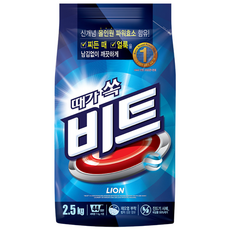 비트 분말세제 일반용, 2.5kg, 1개 생활용품/세탁세제 반품 최저가 5,790원