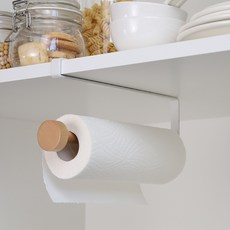 코멧 키친 모던 키친타올 걸이, 화이트, 1개 주방용품/주방정리소품 반품 최저가 3,700원