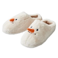 NEW 스노우맨 슬리퍼, 화이트, 1개 생활용품/생활잡화 반품 최저가 12,000원