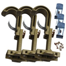 25mm 커튼봉 조절 브라켓 소형 골드 3P, 3개 홈인테리어/커튼/블라인드 반품 최저가 5,790원