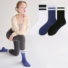 라티아 국산 논슬립 요가 필라테스 더블라인 크루삭스 양말 3켤레 스포츠/레저/헬스/요가/댄스 반품 최저가 4,360원
