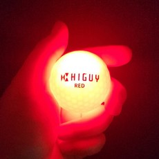 하이가이 LED 골프공 42.6mm, 레드, 6개입, 1세트 스포츠/레저/골프 반품 최저가 24,300원