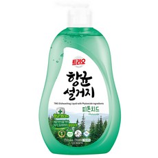 트리오 항균설거지 피톤치드 주방세제, 750ml, 1개 생활용품/청소/주방세제 반품 최저가 3,410원