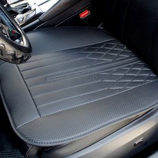 Wg 차량용 가죽 논슬립 시트커버 방석, 블랙, 1개 자동차용품/인테리어 반품 최저가 13,100원