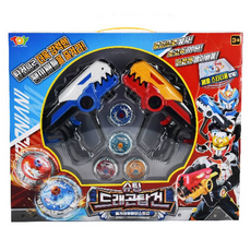 토이앤토이 슈팅 드래곤 탑건 2종 세트 배틀팽이, 혼합색상, 1개 완구/취미/로봇/작동완구 반품 최저가 17,170원