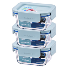 락앤락 더 클리어 직사각 밀폐용기 민트, 3개, 160ml 주방용품/밀폐용기/반찬통 반품 최저가 8,800원