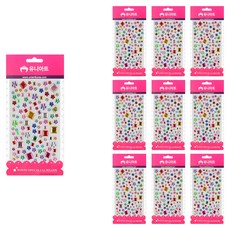 유니아트 비즈스티커 44번, 혼합색상, 10개 문구/오피스/데코/포장용품 반품 최저가 7,470원