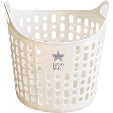 샤바스 스칸디나 국내산 트임형 세탁바구니, 아이보리 홈인테리어/바구니/바스켓 반품 최저가 5,680원