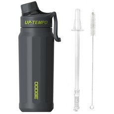 블랙스미스에어펌프 닷지 빨대 텀블러 + 빨대세척솔 세트, 블랙, 670ml, 1세트 주방용품/물병/물통/텀블러 반품 최저가 20,710원