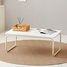 예다움 뉴캐슬 좌식 티테이블 800, 올화이트 홈인테리어/책상/테이블 반품 최저가 23,910원