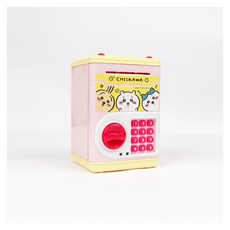 먼작귀 치이카와 시크릿 비밀 자동금고 비밀번호 저금통, 1개, 핑크 문구/오피스/보드/칠판/광고 반품 최저가 12,540원