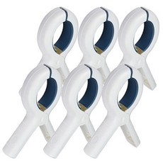 오라플 대형 논슬립 빨래 집게, 블루, 6개 생활용품/세탁/청소용품 반품 최저가 4,840원
