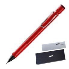 LAMY 사파리 샤프 레드 + 하드케이스 + 리플렛, 0.5mm, 1개 문구/오피스/학용품/수업준비 반품 최저가 24,550원