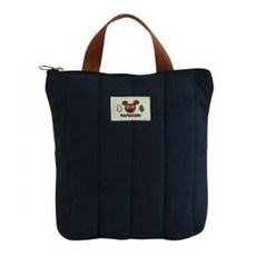 무무슈 스퀘어 패딩 누빔 미니 파우치 기저귀가방, 네이비 출산/유아동/기저귀 반품 최저가 16,800원