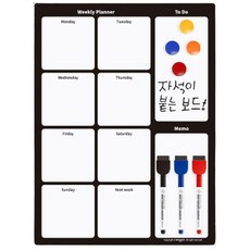 유리용 스케쥴보드 위클리 플래너, 유리용 자석 문구/오피스/학용품/수업준비 반품 최저가 8,900원