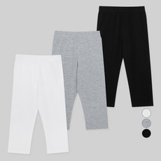 롤리트리 아동용 7부 소프트 기본 레깅스 3매입 세트 출산/유아동/유아동패션 반품 최저가 5,490원