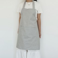씨오브비 단색 심플 레스토랑 방수 앞치마, 라이트그레이, 1개 홈인테리어/카페트/쿠션 반품 최저가 4,650원