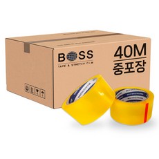 빅드림 중포장 테이프 40m, 투명, 50개 생활용품/생활잡화 반품 최저가 27,000원