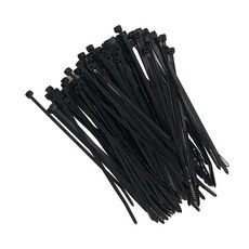 코멧 홈 고강도 PA66 케이블타이 중 0.4x15cm, 블랙, 100개 문구/오피스/사무용품 전문관 반품 최저가 1,960원