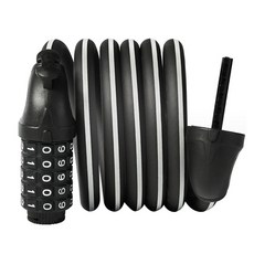 엘듀아 강철 자전거 자물쇠, 블랙, 1개 스포츠_레저/자전거 반품 최저가 10,670원