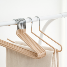 제이밀 슬림 바지 옷걸이, 베이지, 10개 홈인테리어/드레스룸 반품 최저가 6,460원