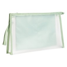 델리 삼각 투포켓 스트랩 파우치 A4 PP109, 그린립, 1개 문구/오피스/사무용품 전문관 반품 최저가 4,760원