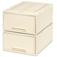 모아시스템즈 라탄 와이드 플라스틱 서랍장 중형 분리형, 아이보리 생활용품/수납장/서랍장 반품 최저가 27,430원