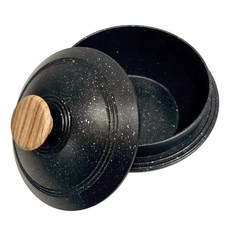 맘툴 인덕션 뚝배기 솥밥 누룽지 가마솥 소형, 18cm, 블랙, 1개 주방용품/냄비/프라이팬 반품 최저가 24,500원