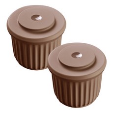 마미스테이블 실리콘 머핀볼 밀폐용기 베어브라운 S, 2개, 단품 주방용품/1인가구 주방용품 반품 최저가 20,700원